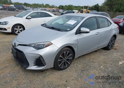 2017 Toyota Corolla Se из США, поврежденный, VIN 2T1BURHE2HC951416